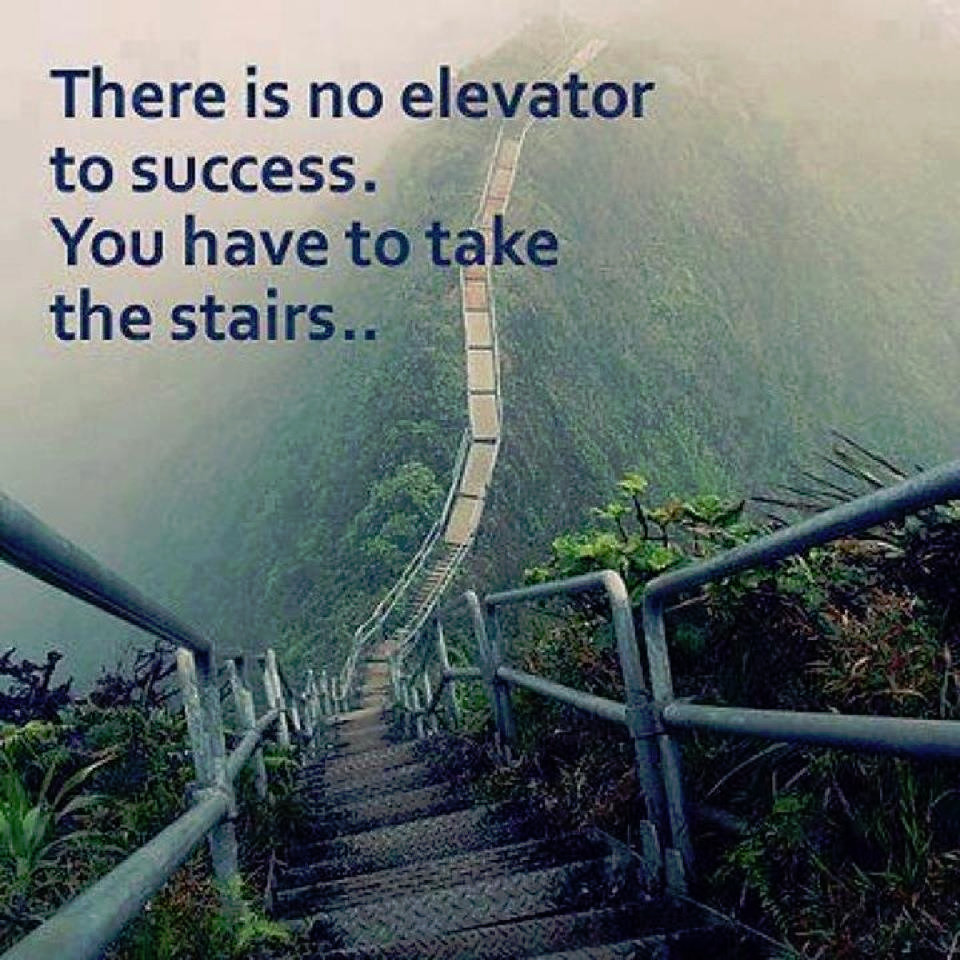 Take the Stairs to Success