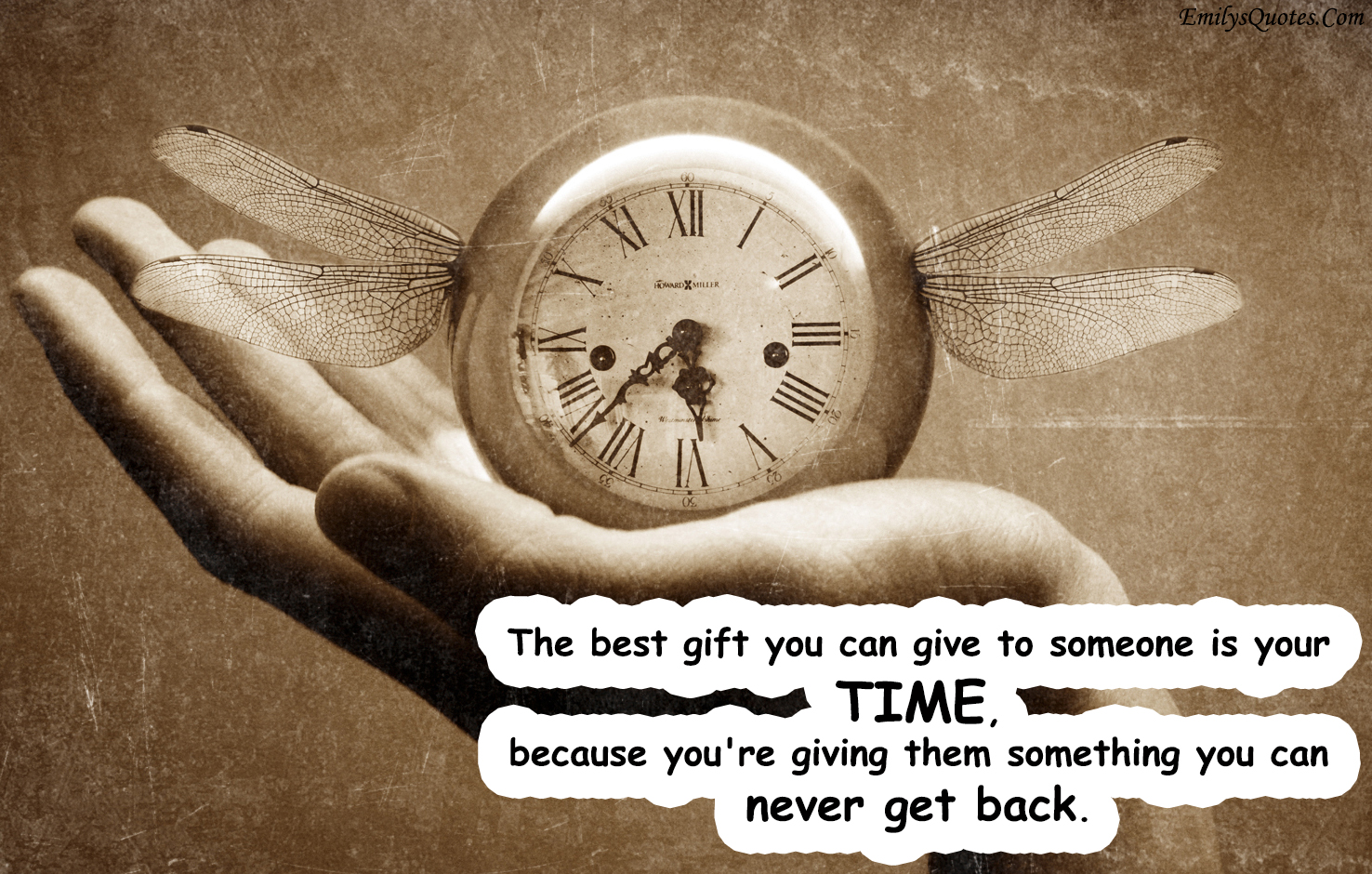 The Best Gift is Time