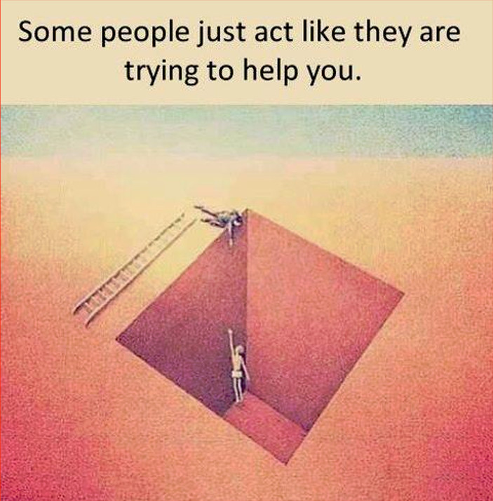 The Difference Between Helping and Pretending