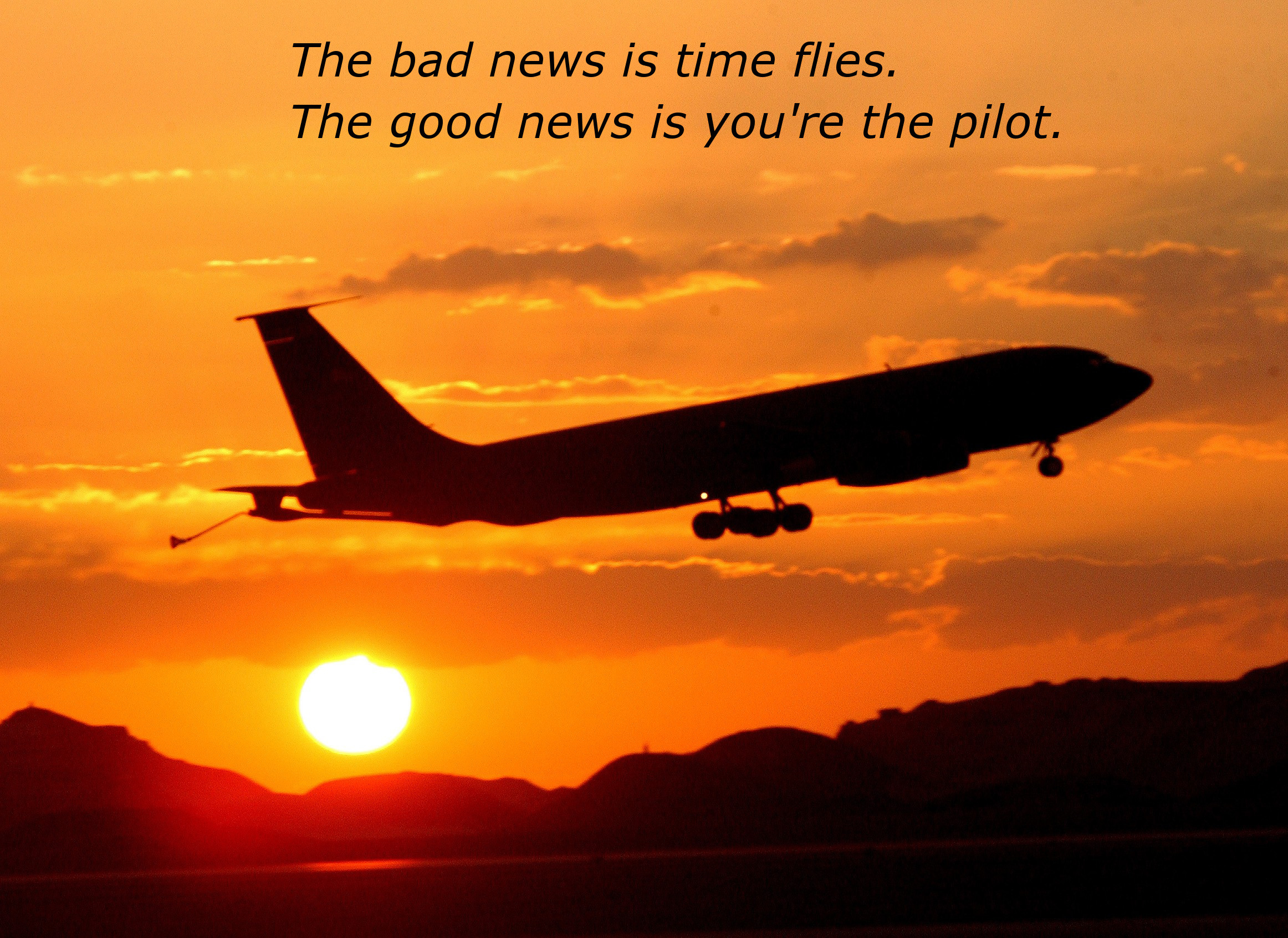 You are the Pilot